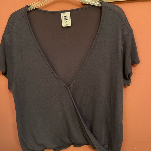We the free, dark gray top. Gently used size small. - Picture 2 of 13